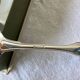 6 small Alfenide/Christofle dessert spoons