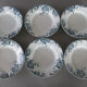 6 assiettes creuses St Amand & Hamage Marie Louise terre de fer