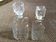 Duo of whisky decanters