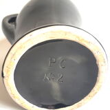Large ceramic pitcher years 60 in mind design