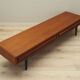 Enfilade en teck, design danois, années 1970, production: Danemark