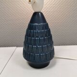 Table lamp from Danish Søholm, model 1011, in blue glaze