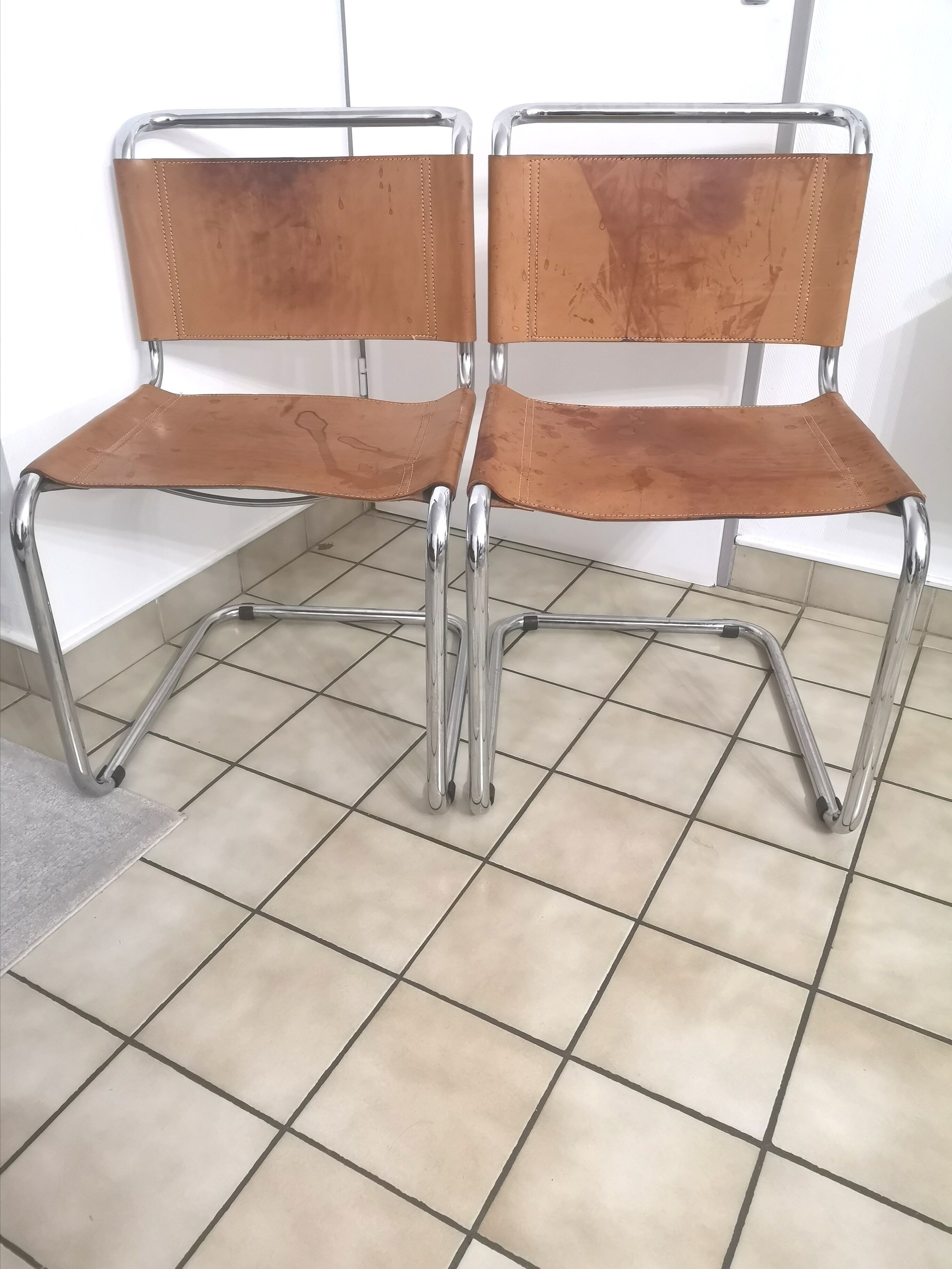 Marcel Breuer b33 batch of 2 chairs