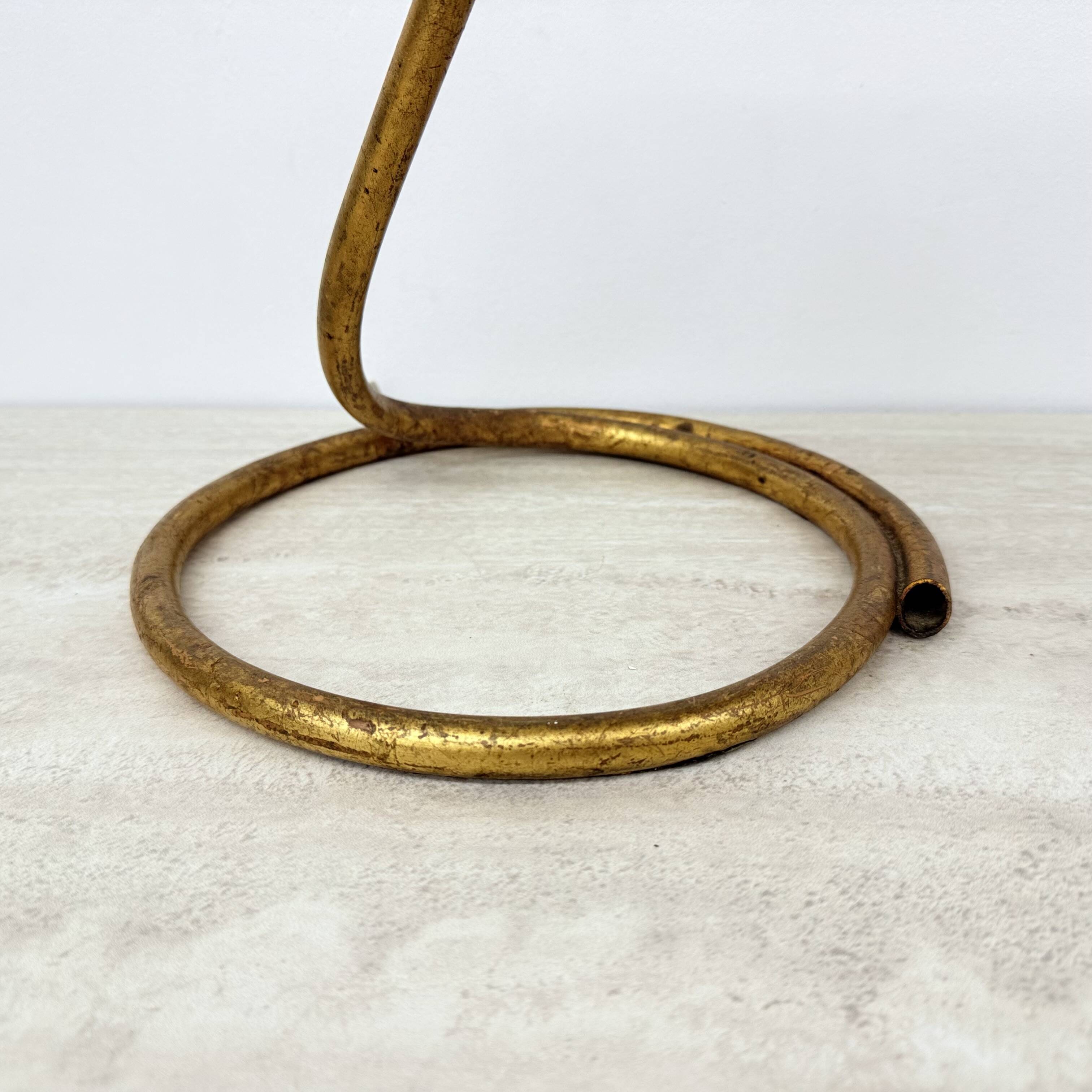 Pair of Mid-century table lamp leaf , 1970s