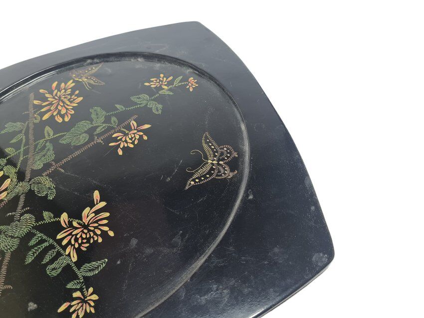 Japanese lacquerware tray, 1950s