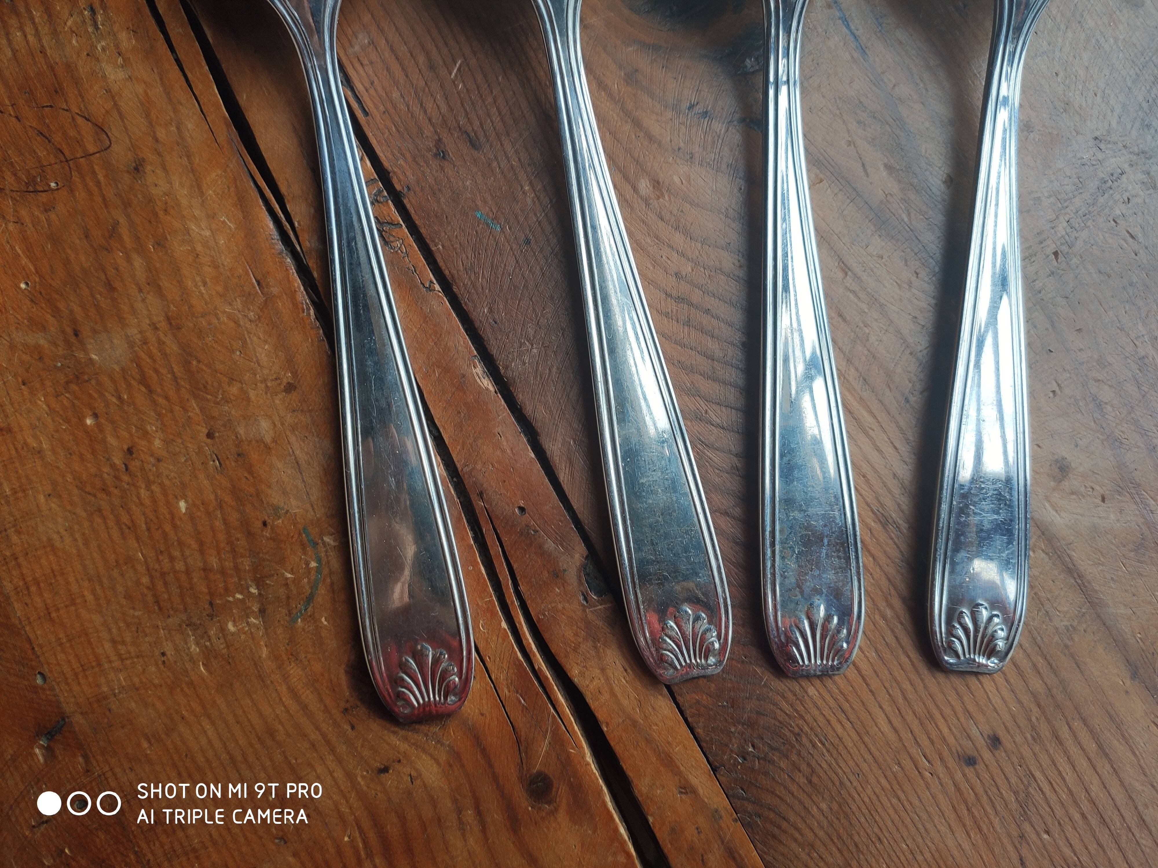 Vintage soup spoons