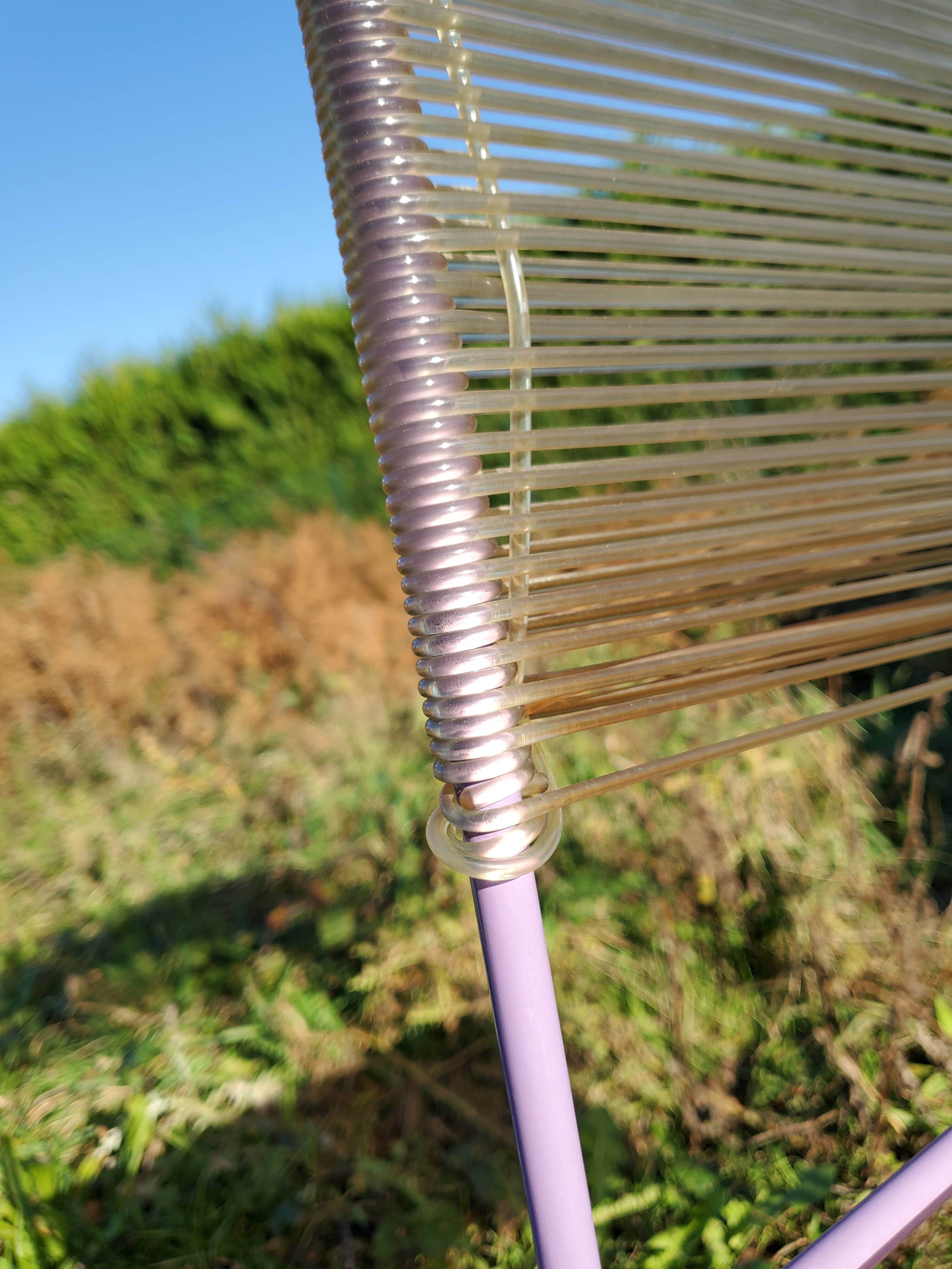 Set of 4 vintage Spaghetti FlyLine chairs