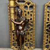 Neoclassical style wall chandeliers