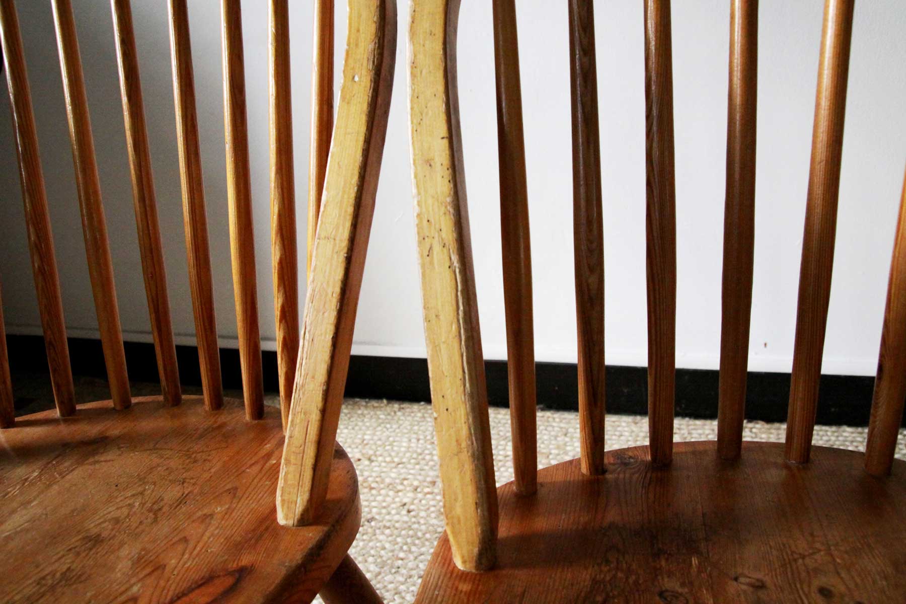 Paires de chaises Windsor