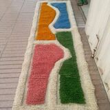 Moroccan handmade runner rug 300cmx70cm