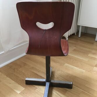 Chaise enfant années 1960