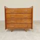 Commode vintage 4 tiroirs 1960