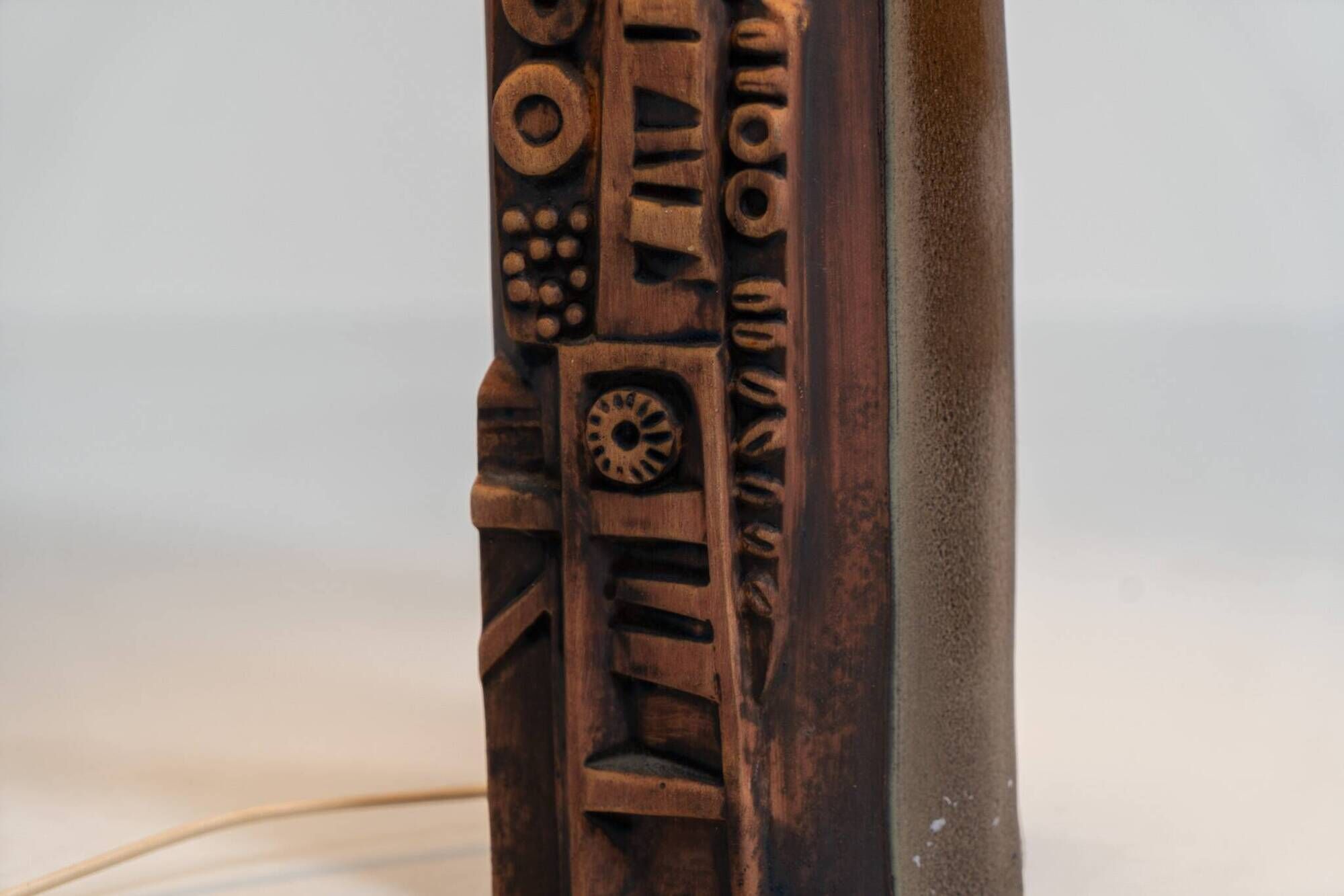 Sculptural “Kennegie” ceramic lamp by Peter Ellery for Tremaen