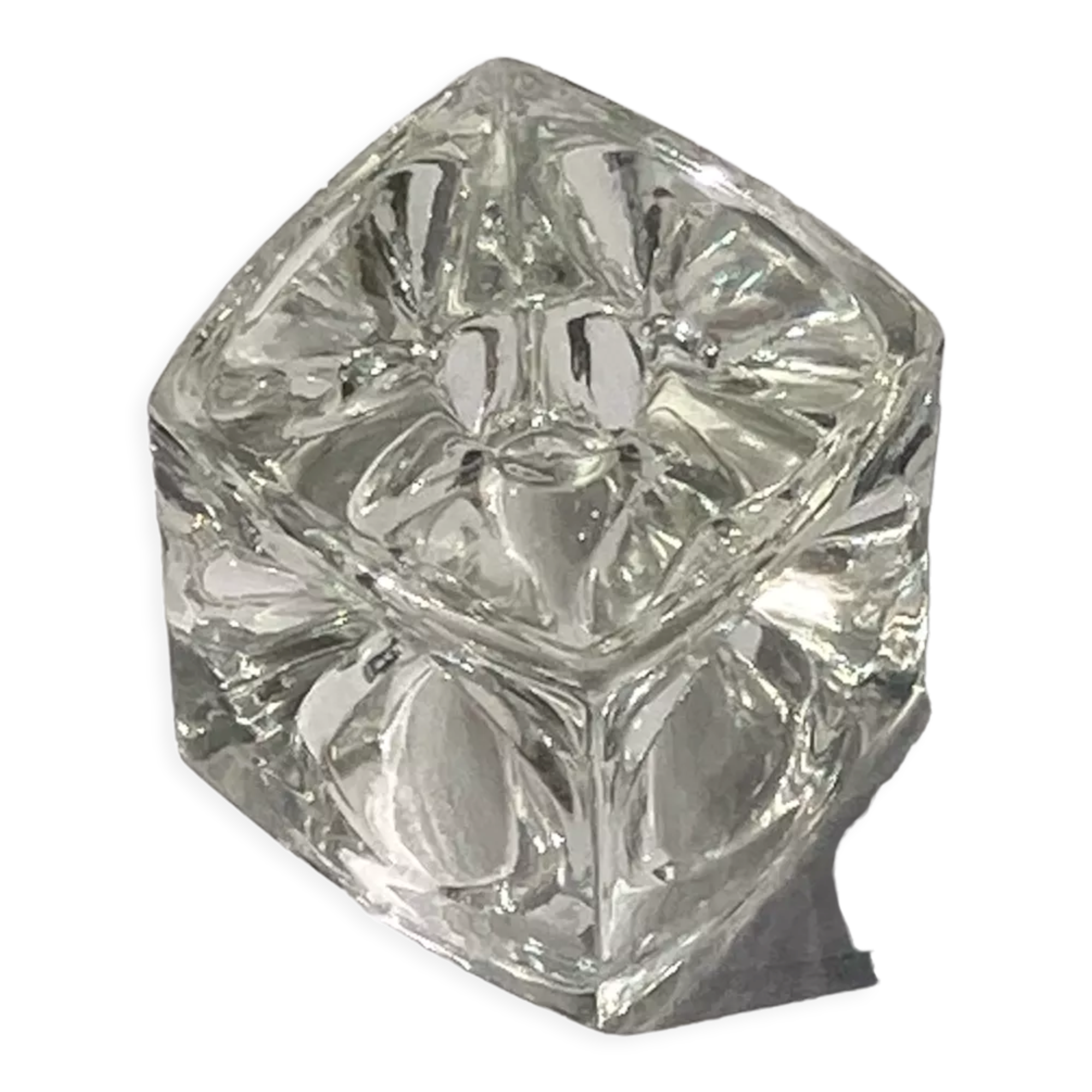 Bougeoir carré années 60