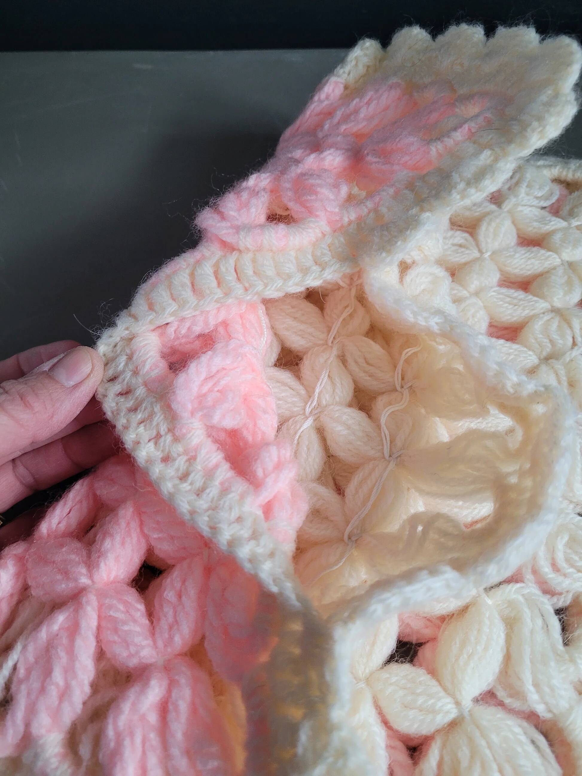 Housse de coussin en crochet 35x35
