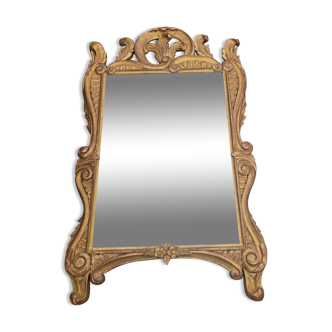 LXV style gilded wood mirror