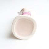 Hand baguier pink vase, 70s