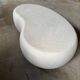 Concrete Coffee Table / Micro Cement Bean Shape
