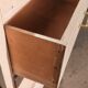 Showcase cabinet two doors, 3 drawers patina old pink