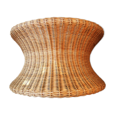 Tabouret, repose pied en rotin Eero Aarnio Asko