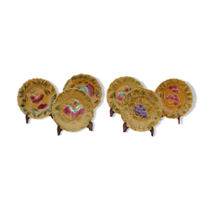 Série de 6 assiettes