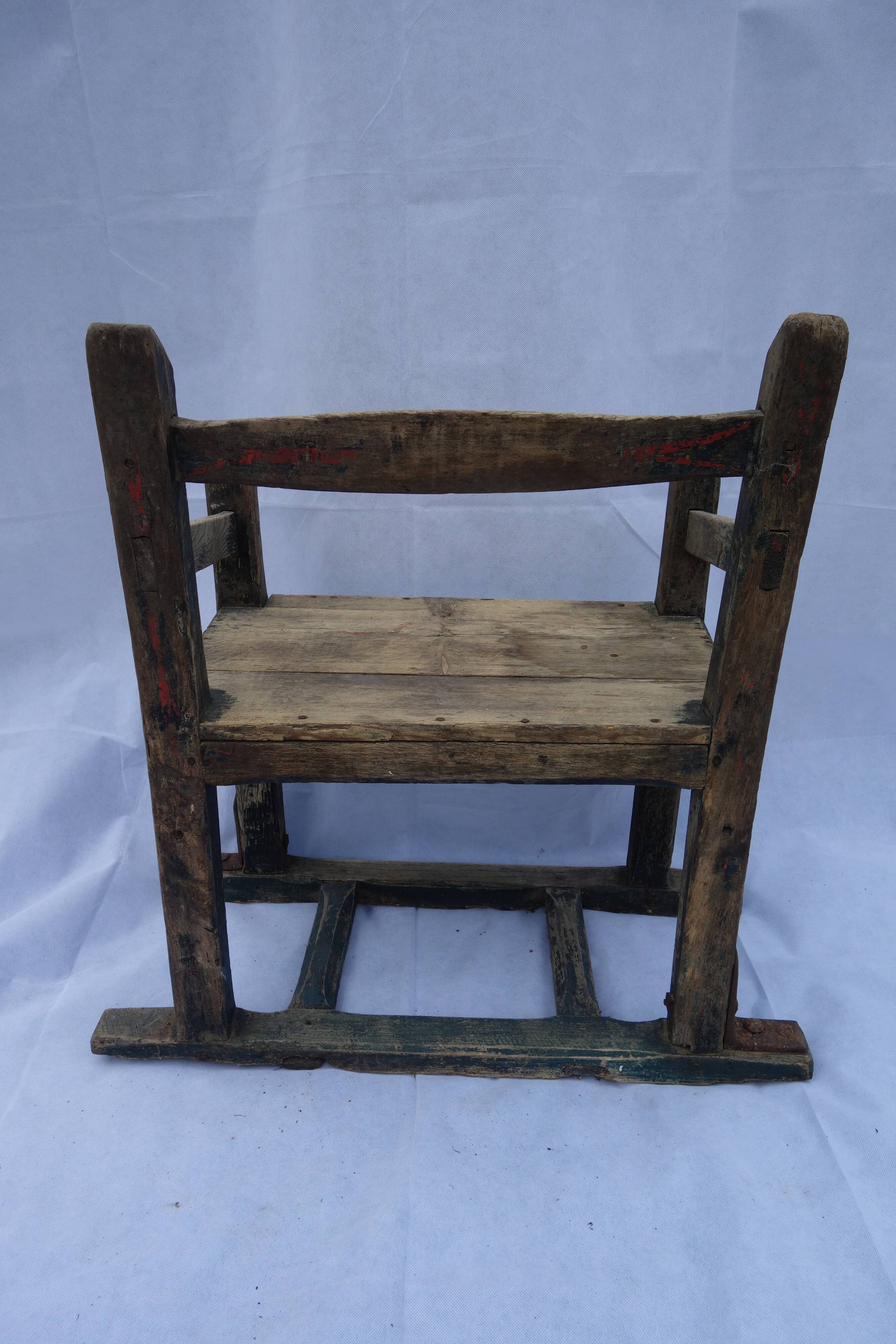 Old garden chair