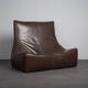 "The Rock" leather 2-seater sofa by Gerard van den Berg for Montis, Netherlands, 1970s
