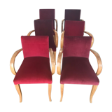 Set of 6 Bridge chairs