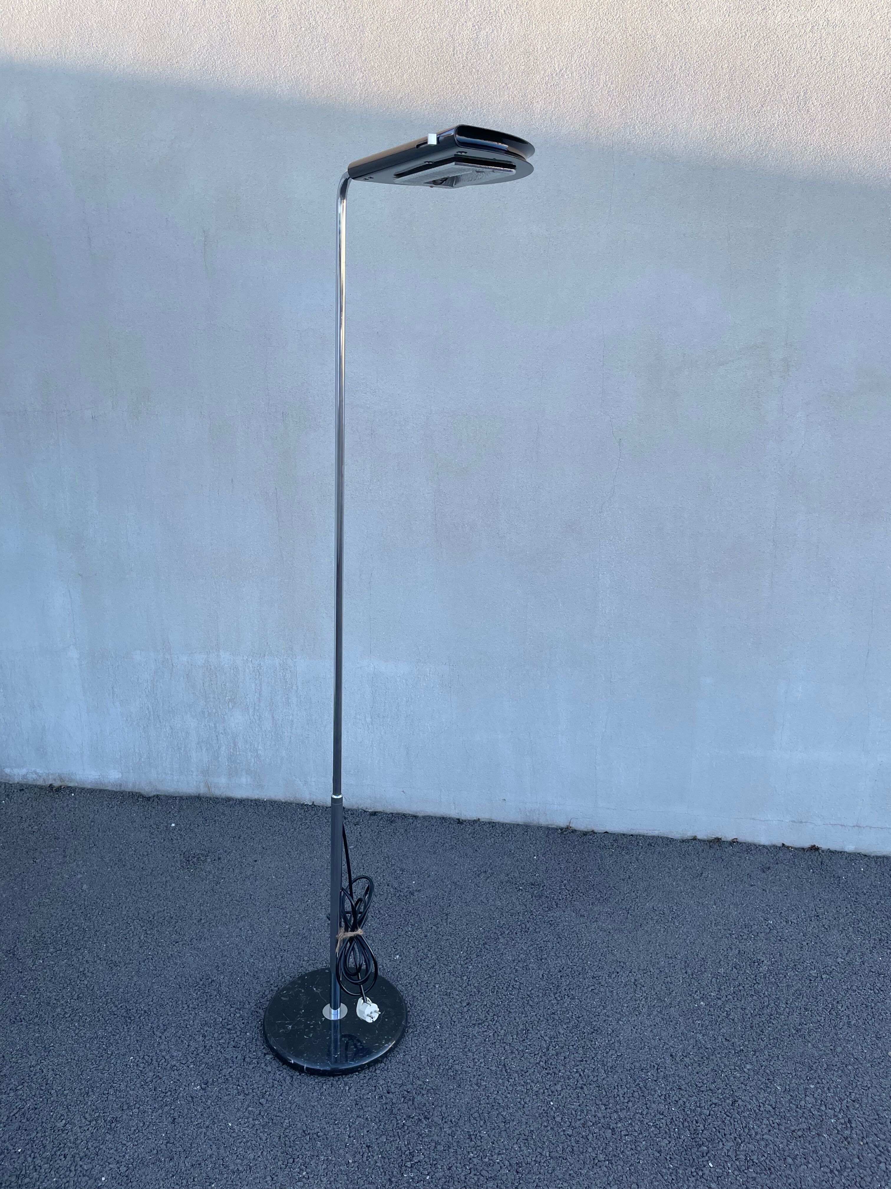 Mezzaluna floor lamp by Bruno Gecchelin for Skipper and Pollux 1974