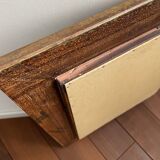 Vintage gold mirror 42 x 50 cm