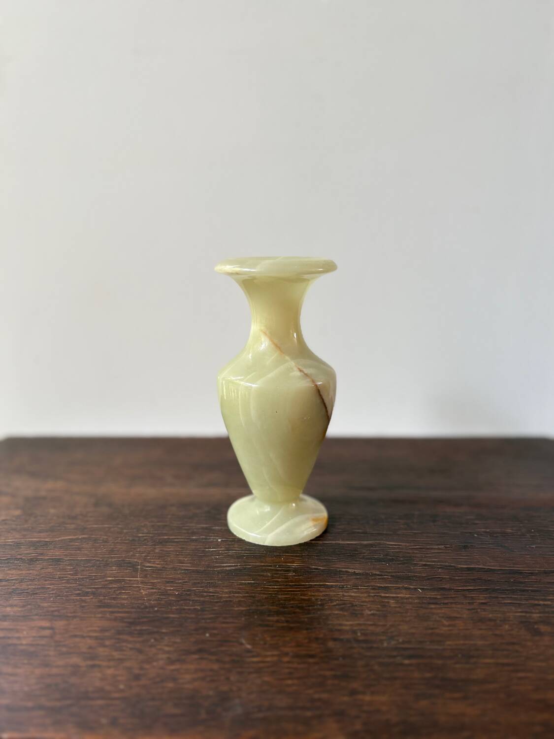 Vintage onyx natural stone vase