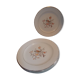 Lot 6 plates dessert saline France