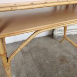 Rattan desk