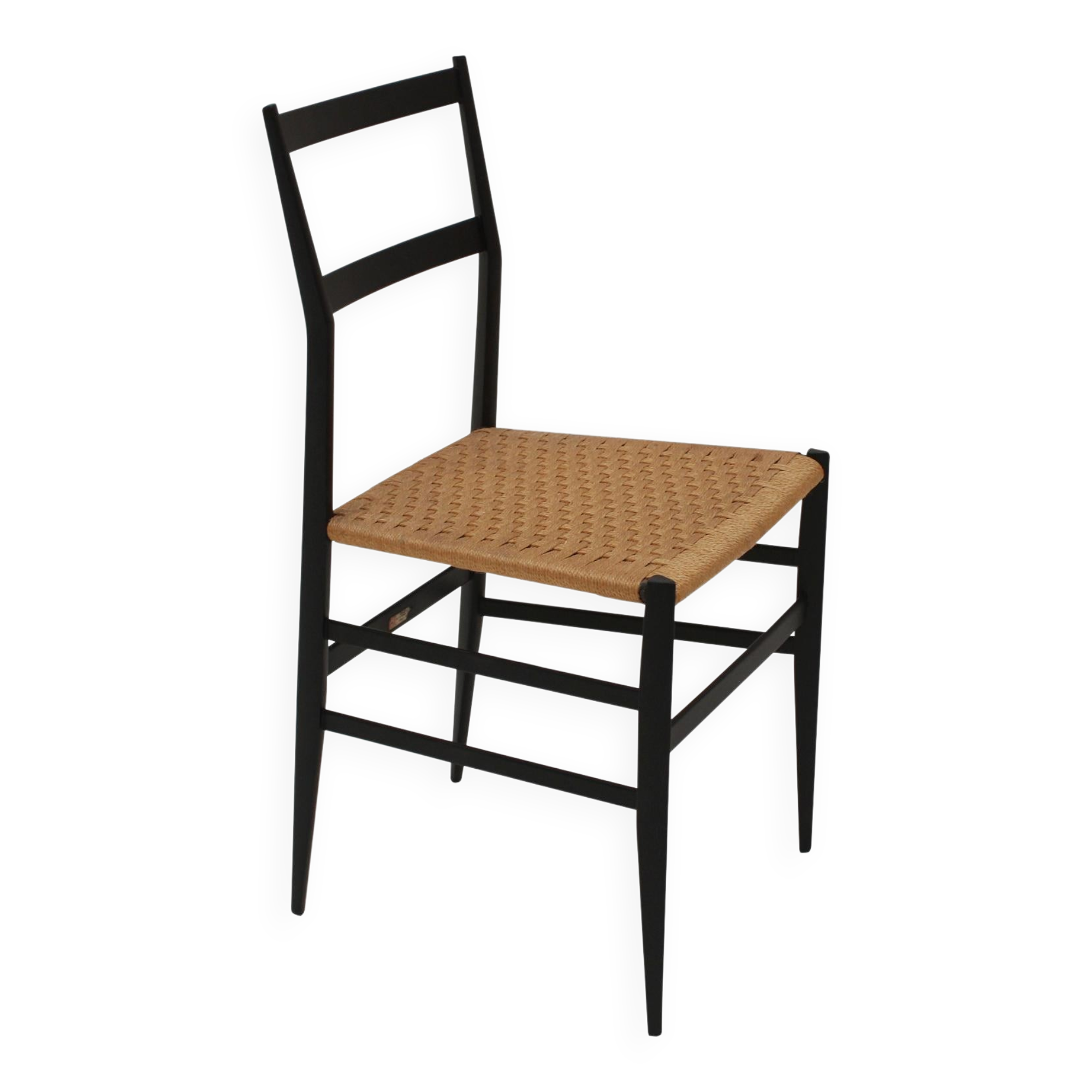 Pair Of 699 Superleggera Chairs Designed By Gio Ponti For Cassina. Italy, 1957.