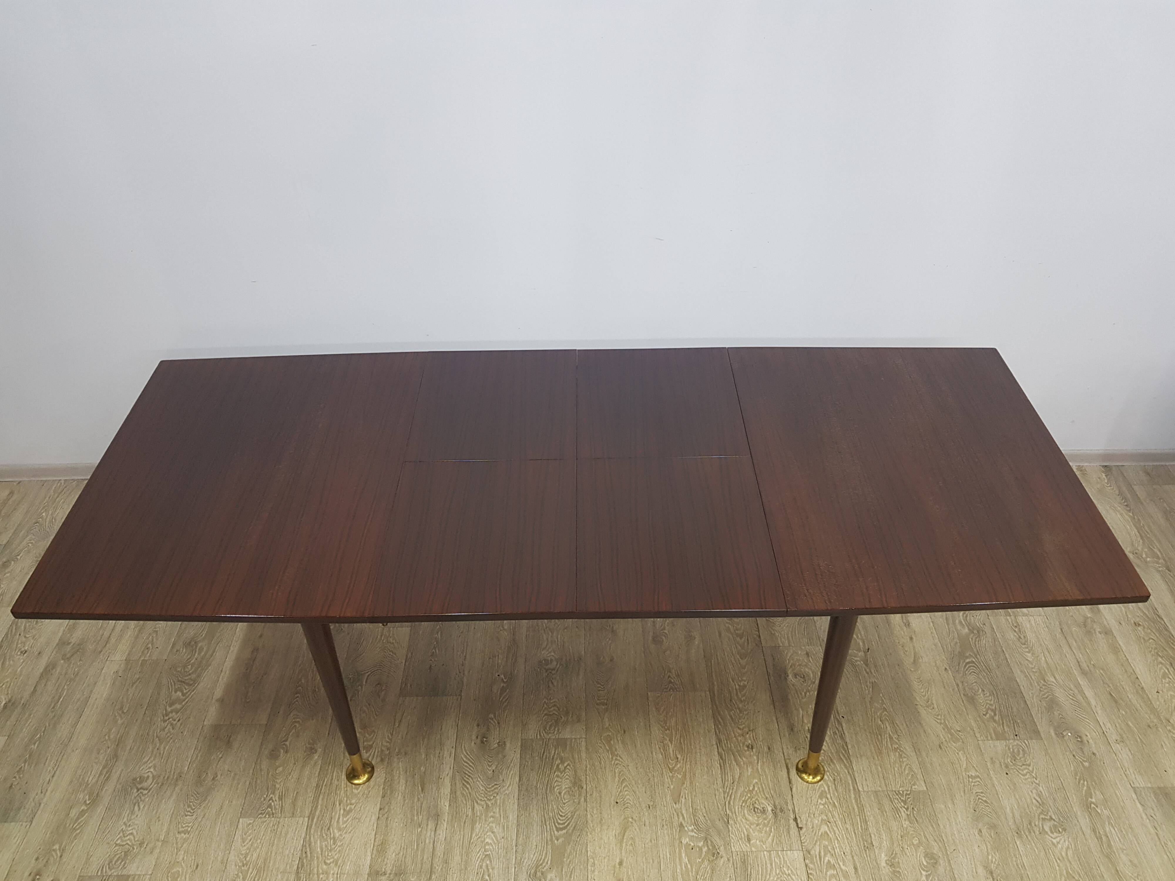 Mid-Century, Table and chair set, 1960s/70s.