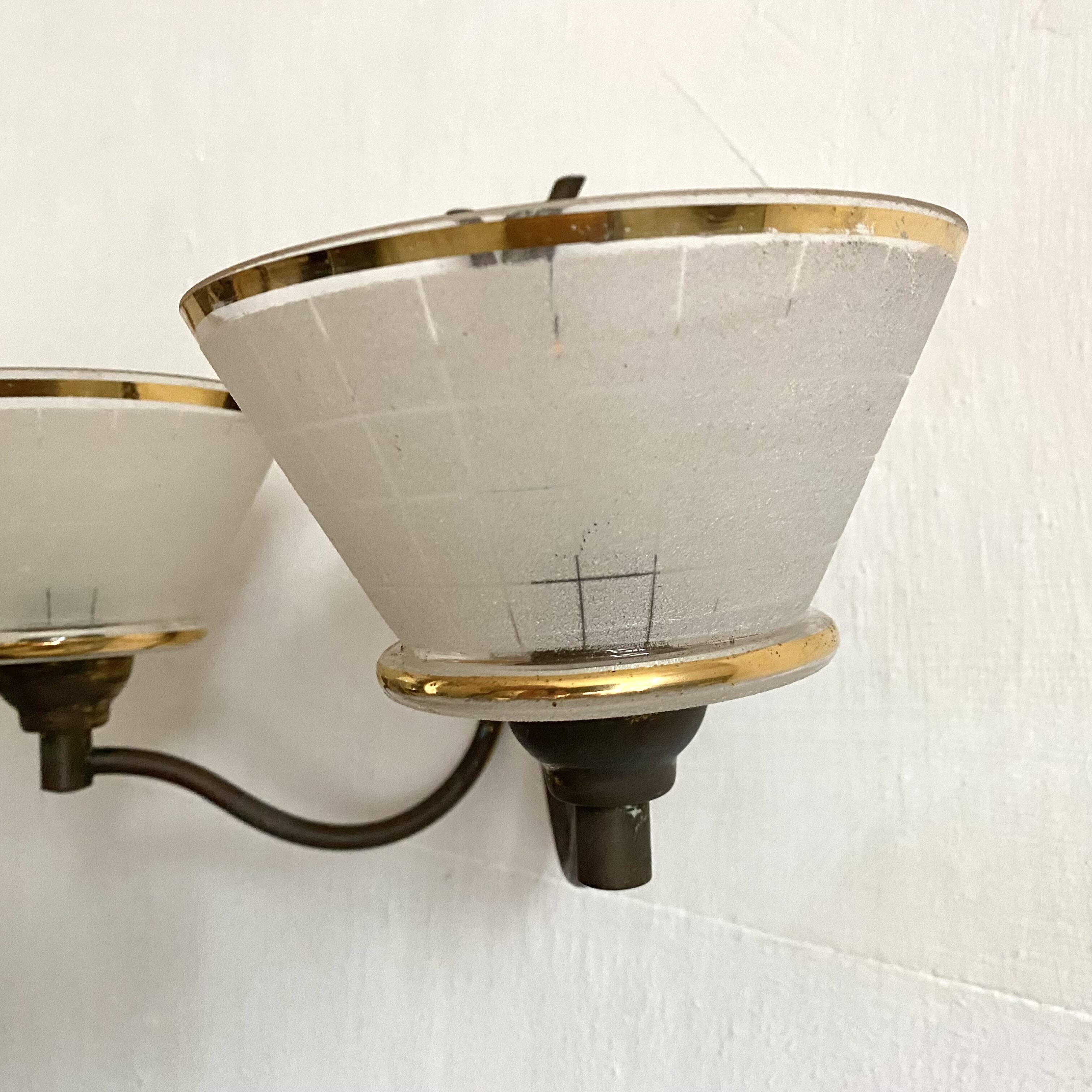 Double wall light, 2 lights, 30s -40s