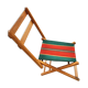 Folding chair of fisherman fabric bayadère