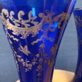 Pair of Sèvres crystal vase