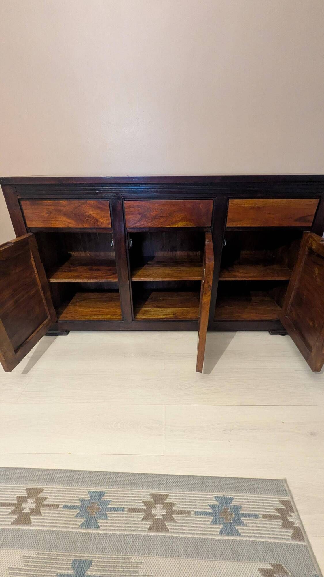 Solid mahogany buffet