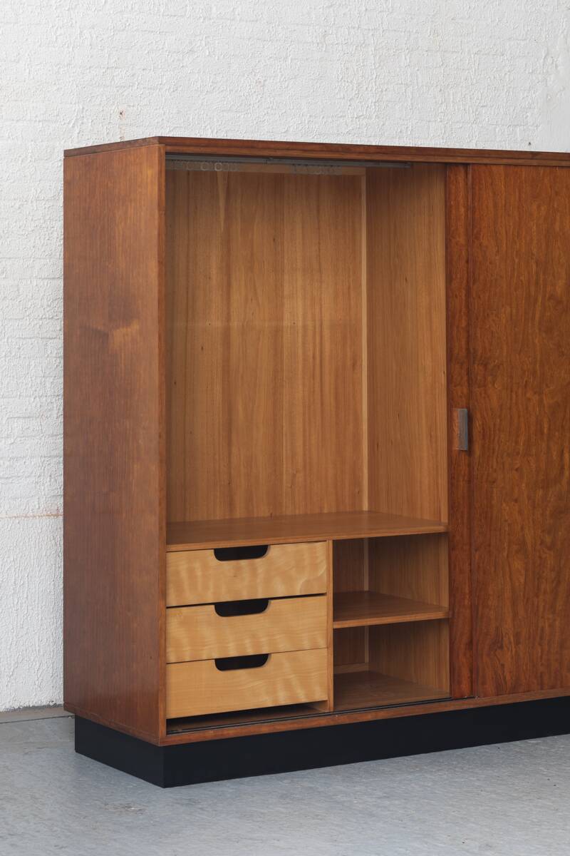 Wardrobe by Alfred Hendrickx for Belform, Belgian design, 1960s