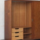 Wardrobe by Alfred Hendrickx for Belform, Belgian design, 1960s