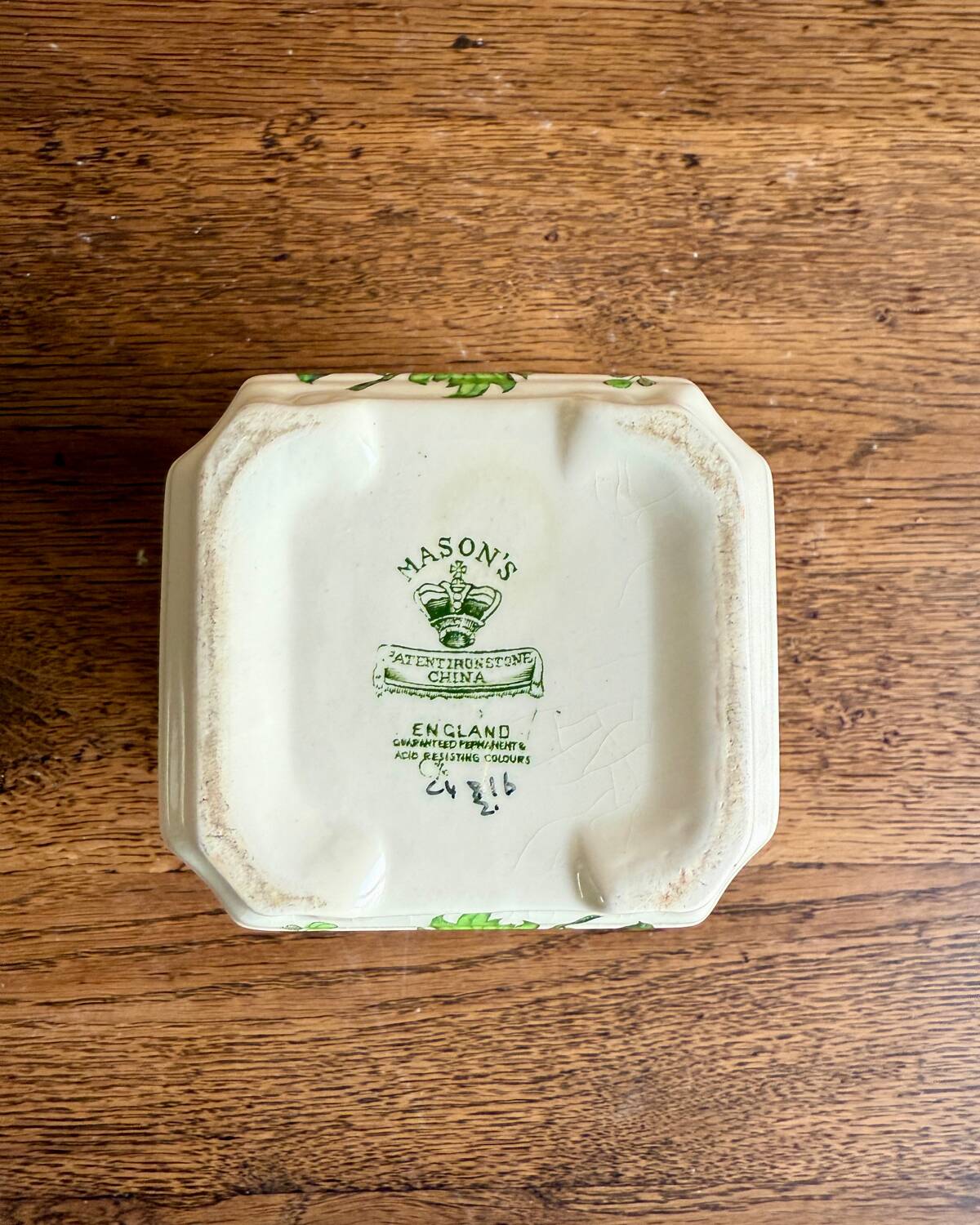 Mason's Ironstone Porcelain Box