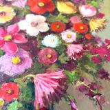 Oil painting on canvas signed Paul Feron