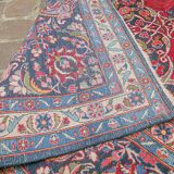 Tapis d'orient ancien fait main persan kachan 350 x 270cm