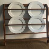 Shelf plate holders, storage, presentation