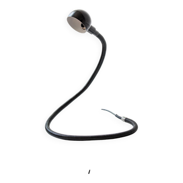 Lampe Hebi noire par Isao Hosoe pour Valenti, grande version, années 7