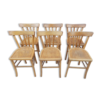 Ensembles de 6 chaises de bistrot