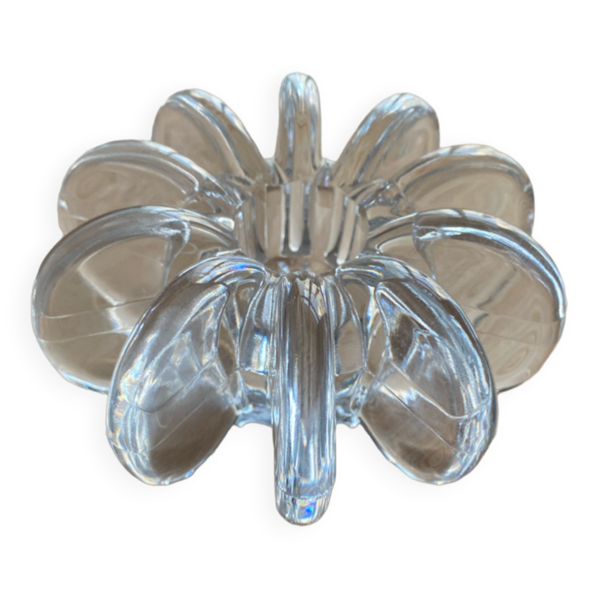 Bougeoir en cristal