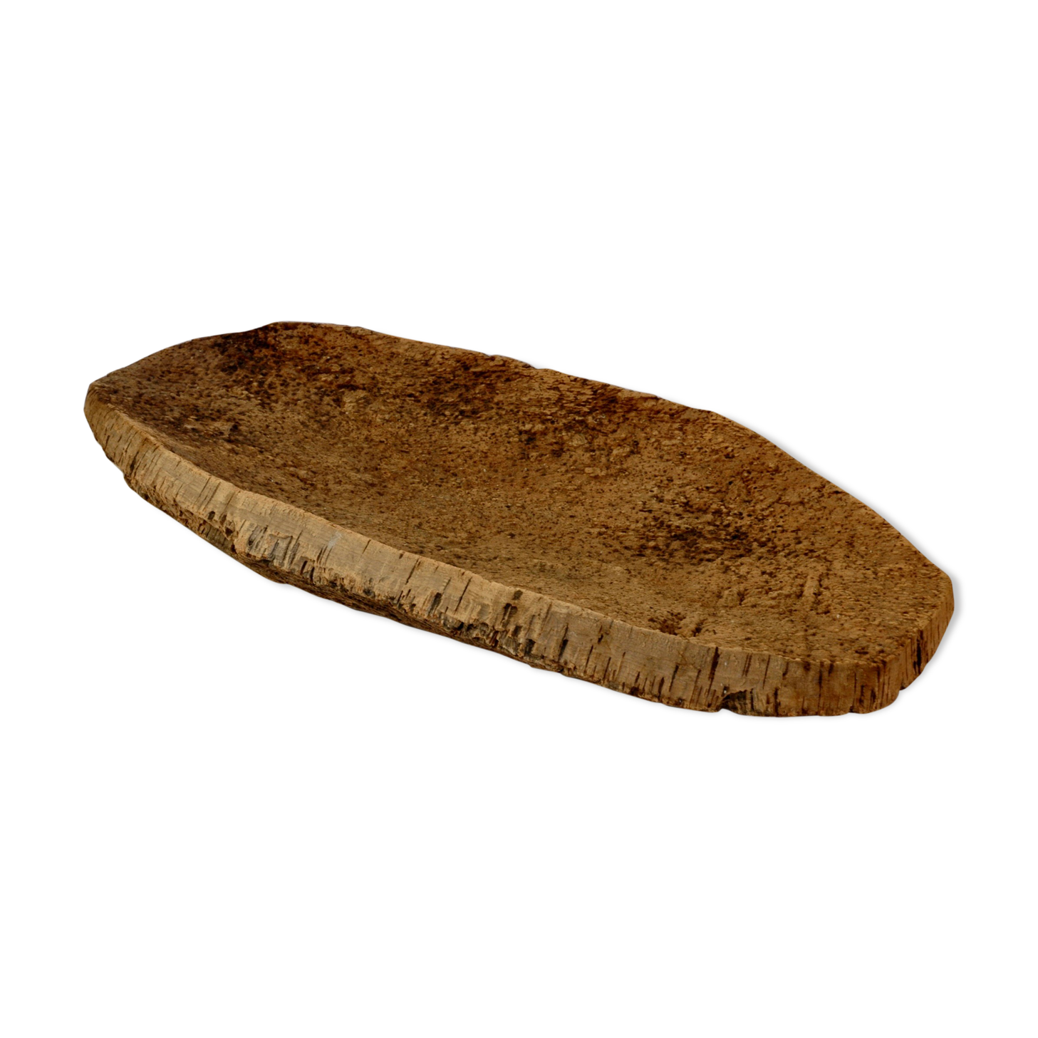 Fruit cut in bark 59x29cm