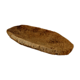 Fruit cut in bark 59x29cm